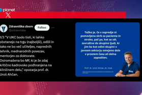 Takole pa se je tokrat zlagal predsednik vlade Robert Golob. In zdravnike znova močno užalil.