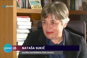 Video: Tudi to je kandidatka za evropsko poslanko Nataša Sukič. Vas prepriča?