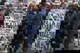 Protestniki: naj se režim Zorana Jankovića zruši tako kot režim v Srbiji