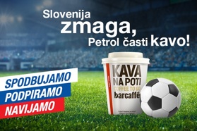 Slovenija zmaga, Petrol časti kavo!